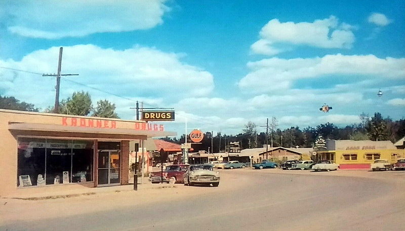 Alpine Inn - Vintage Postcard (newer photo)